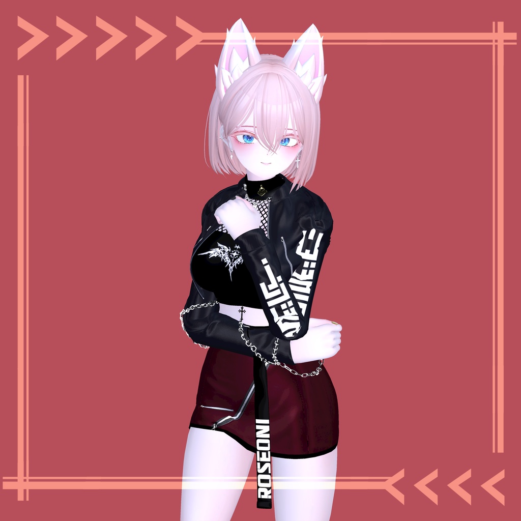 Leather wear for maya/rindo/kikyo/leefa_C06