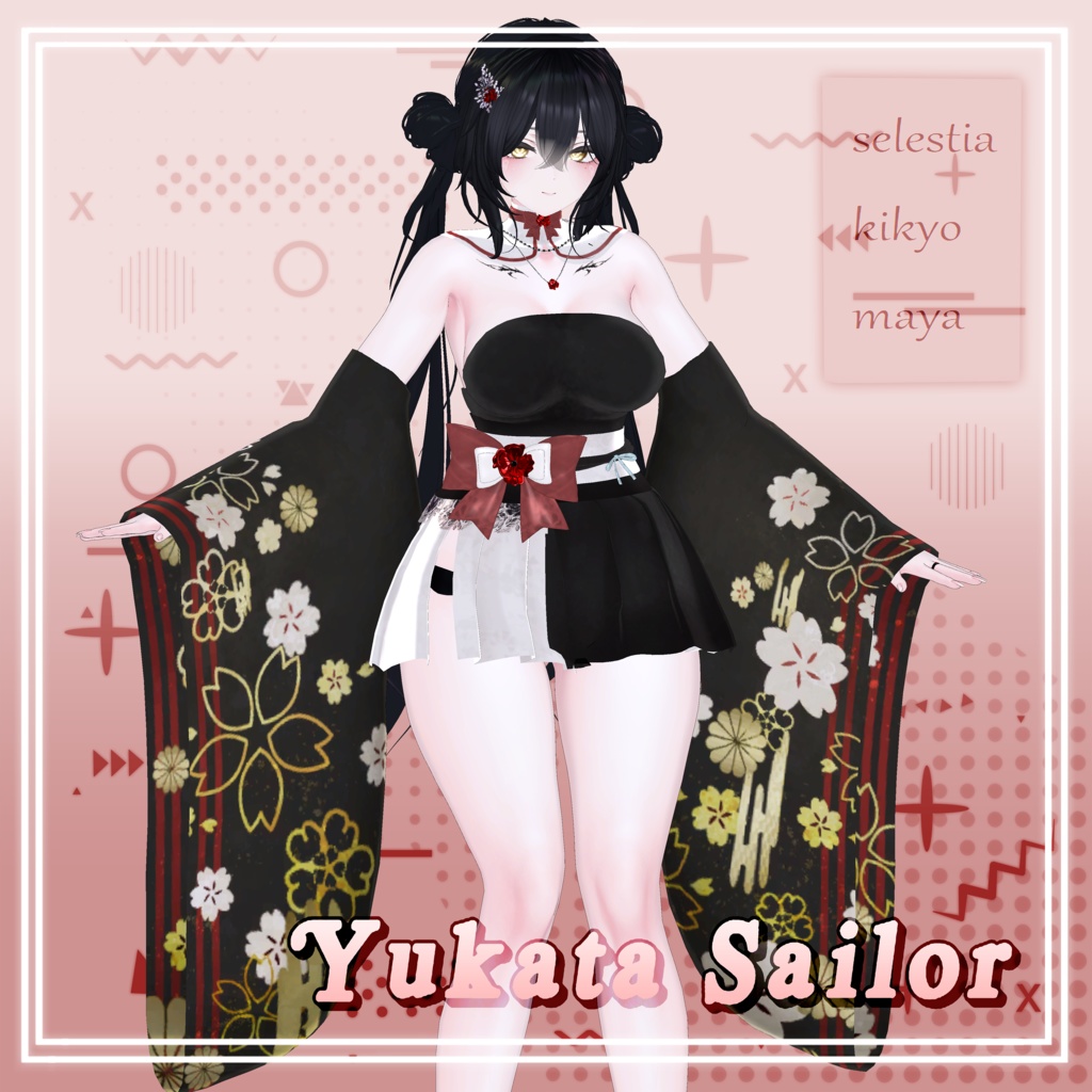 Yukata Sailor for selestia/kikyo/maya_C07
