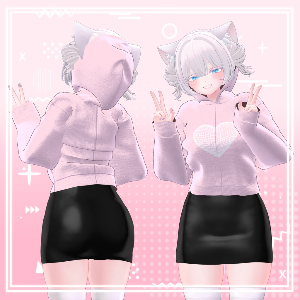 SC hoodi for moe/selestia/shinra/maya _C08