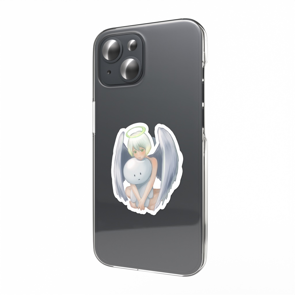 ステッカー 天使(リコ)と脱力さん