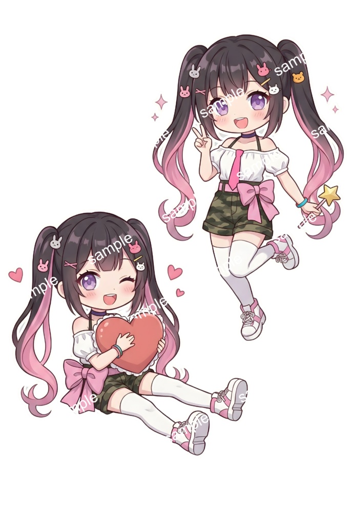 【限定1点】夢見るツインテちゃん(おまけつき)【Vライバーデビューフルセット】