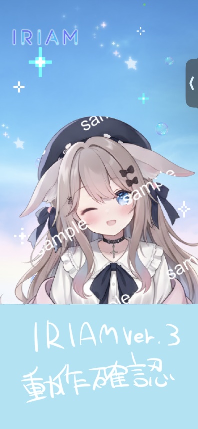 【限定1点】猫耳ベレーとハーネスちゃん【Vライバーデビューフルセット】