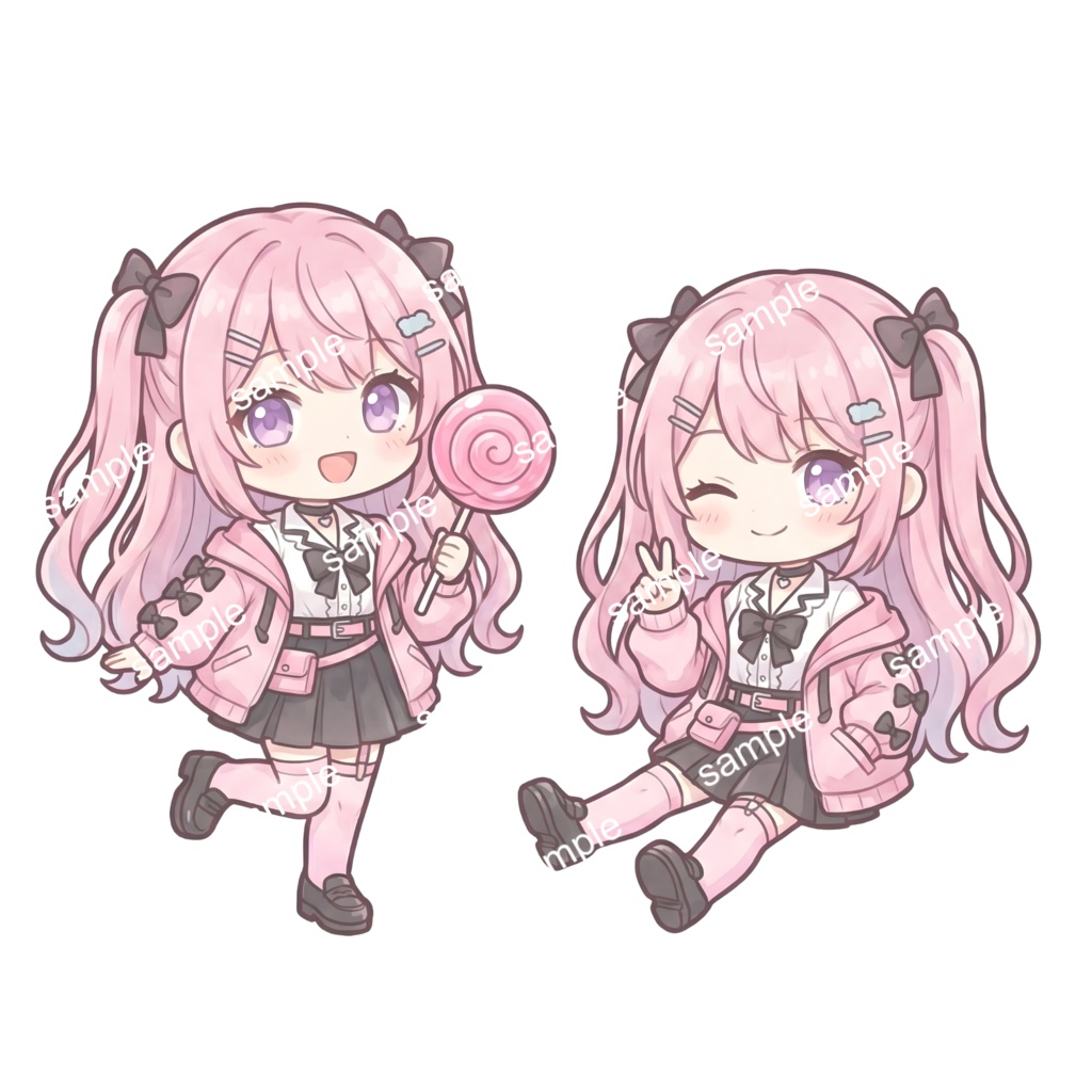 【限定1点】地雷ピンクちゃん【Vライバーデビューフルセット】