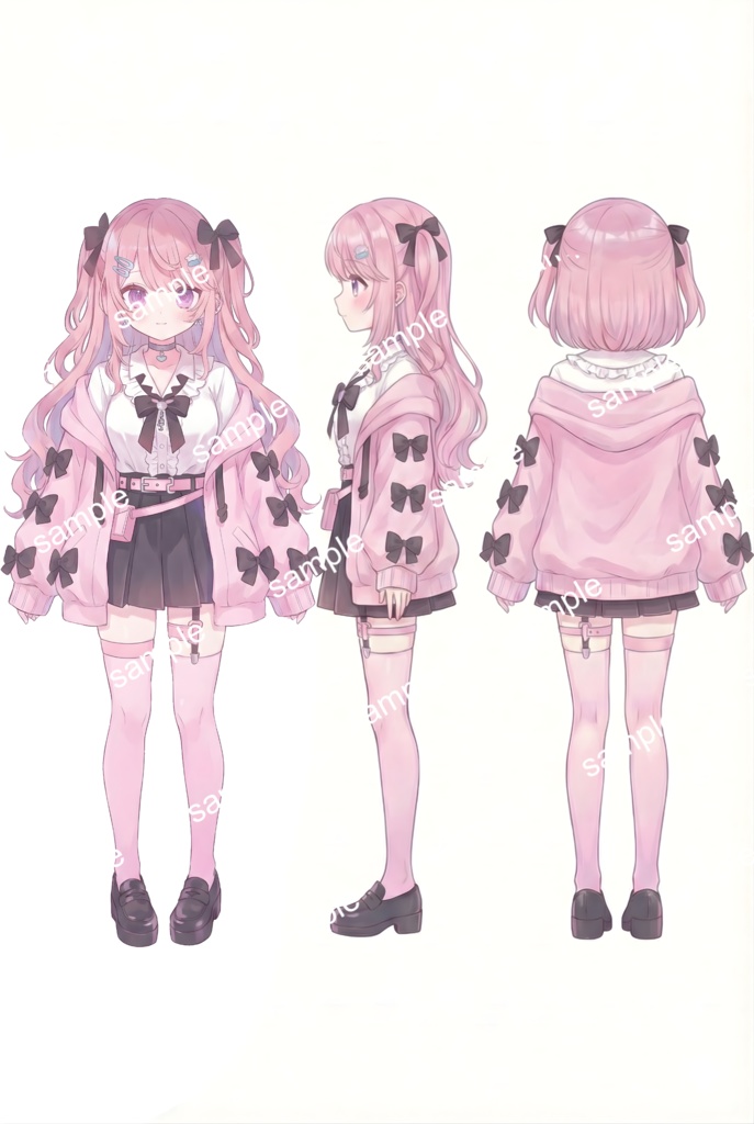 【限定1点】地雷ピンクちゃん【Vライバーデビューフルセット】