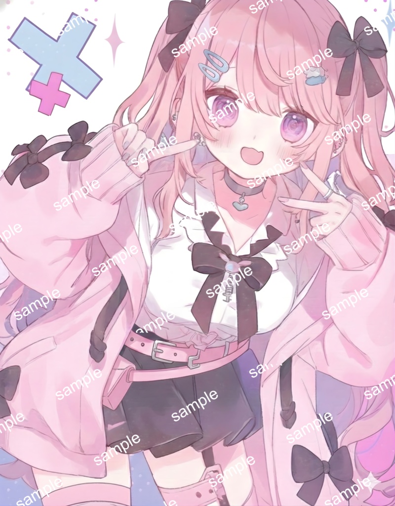 【限定1点】地雷ピンクちゃん【Vライバーデビューフルセット】