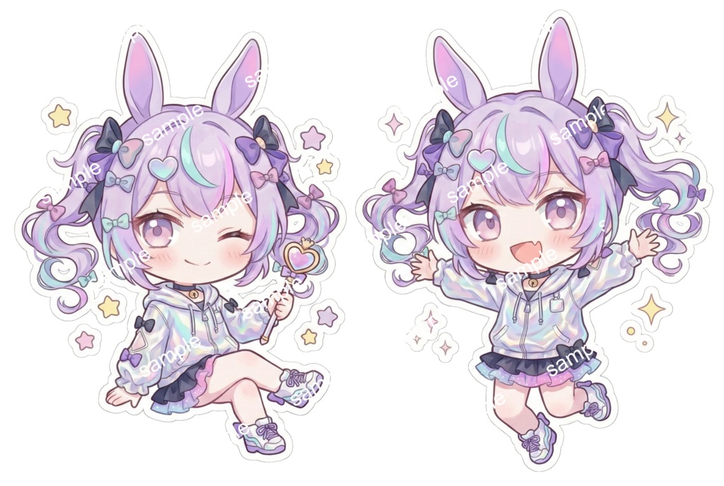 【限定1点】夢色サイバーバニー(ルミナ)【Vライバーデビューフルセット】