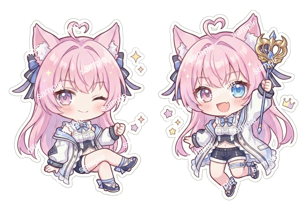 【限定1点】桃色魔法少女(ミルキー・ミミ)【Vライバーデビューフルセット】