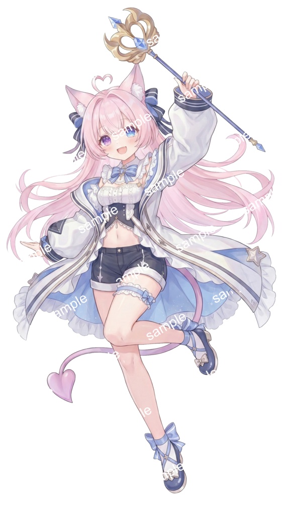 【限定1点】桃色魔法少女(ミルキー・ミミ)【Vライバーデビューフルセット】