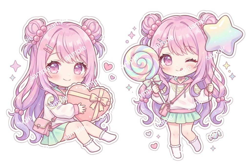 【限定1点】パステル・ストリート(メルティ)【Vライバーデビューフルセット】