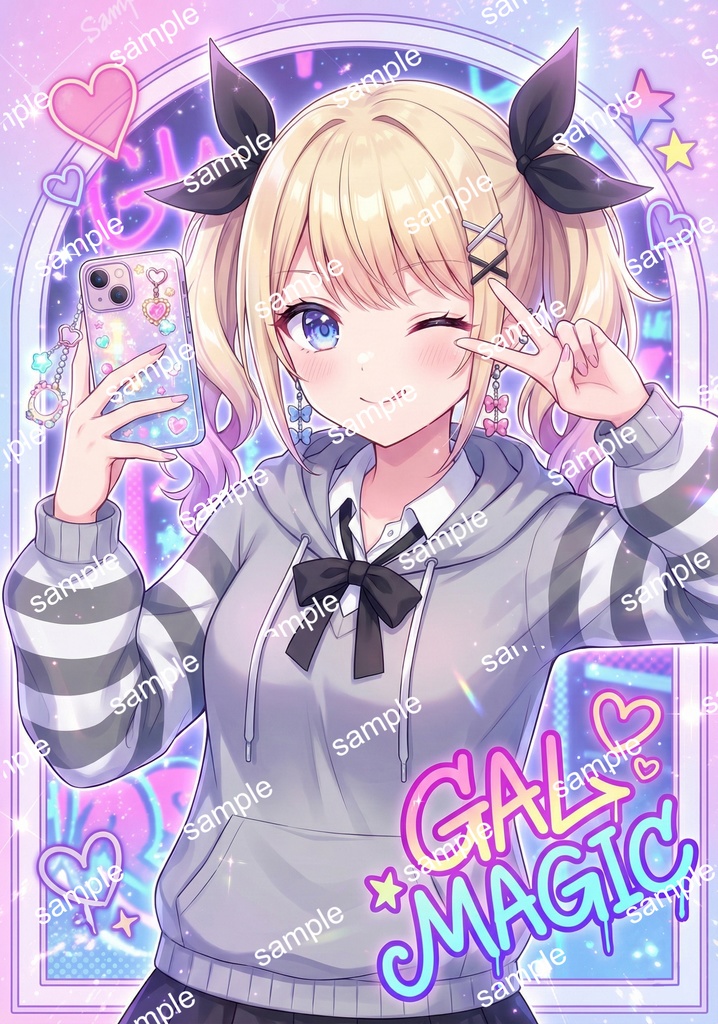 【限定1点】地雷系ストリートパーカーちゃん【Vライバーデビューフルセット】