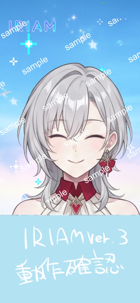 【限定1点】高貴なる銀髪の吸血鬼!?深紅のドレスを纏う麗人【Vライバーデビューフルセット】