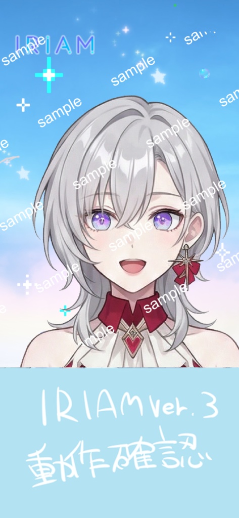 【限定1点】高貴なる銀髪の吸血鬼!?深紅のドレスを纏う麗人【Vライバーデビューフルセット】