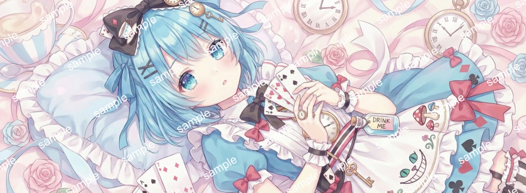 【限定1点】不思議の国へようこそ!アリスモチーフの物語少女【Vライバーデビューフルセット】