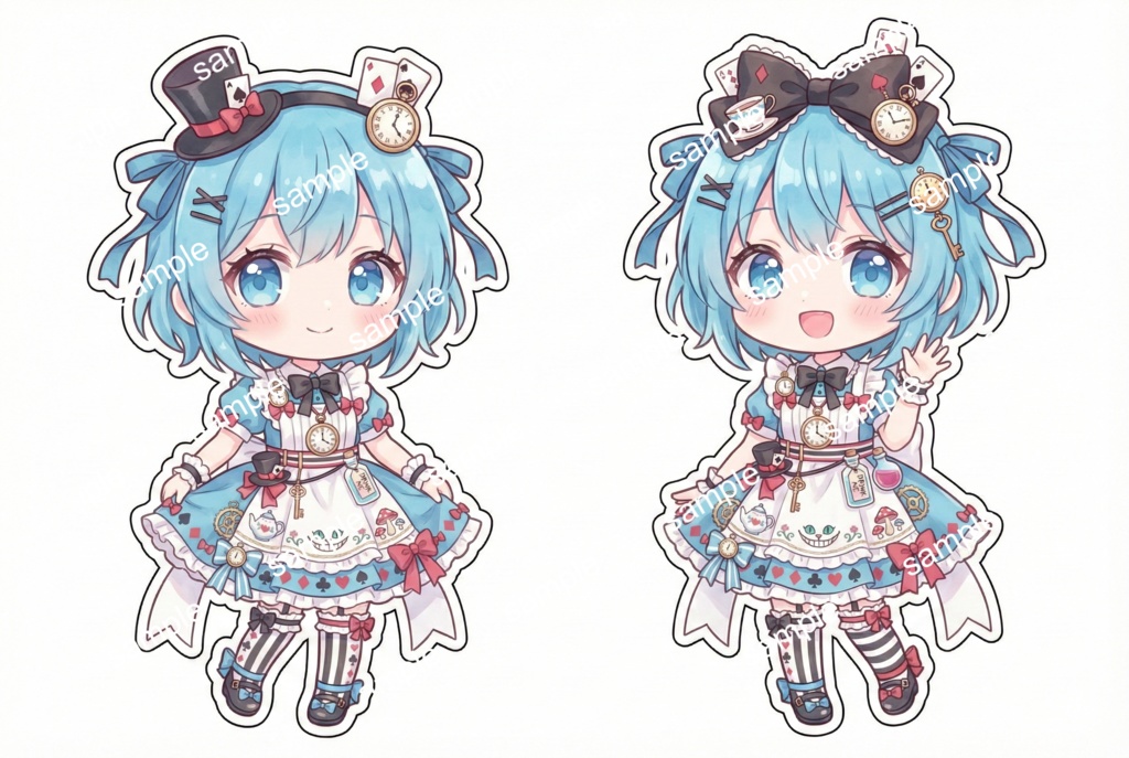 【限定1点】不思議の国へようこそ!アリスモチーフの物語少女【Vライバーデビューフルセット】