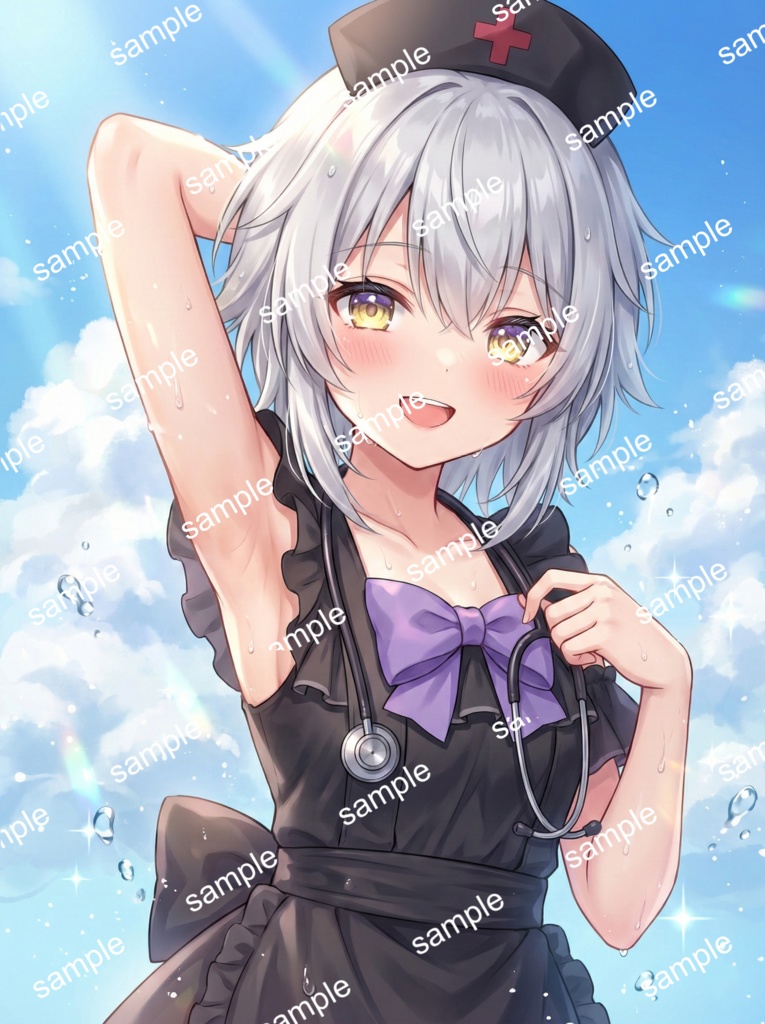 【限定1点】闇カワなブラックナース!治療の時間だよ💉【Vライバーデビューフルセット】