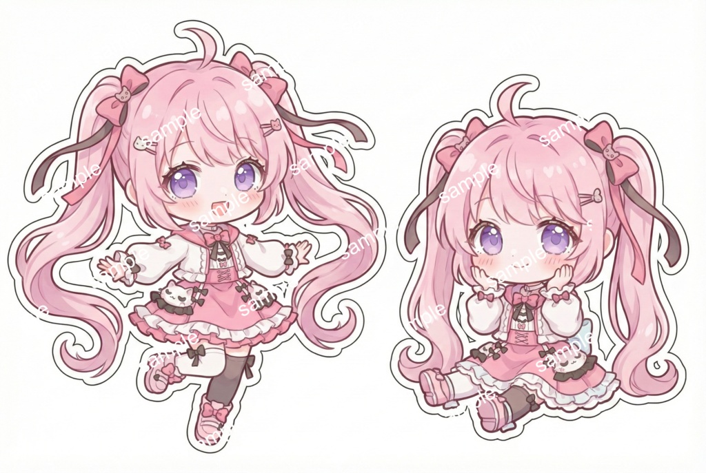 【限定1点】ハートの尻尾に釘付け!甘々ピンクの小悪魔アイドル【Vライバーデビューフルセット】