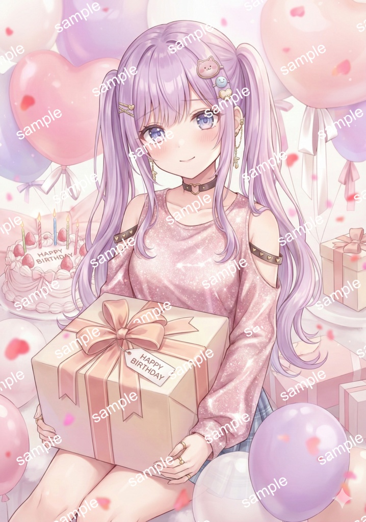 【限定1点】キラキラ愛され!ゆめかわツインテール女子【Vライバーデビューフルセット】