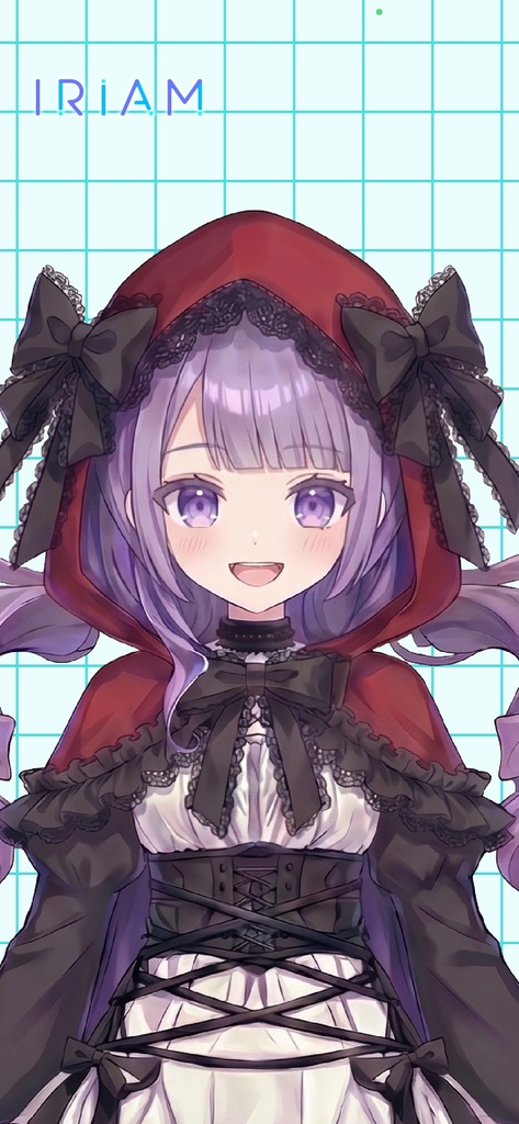 【限定1点】ダークメルヘン!赤ずきん風の小悪魔ゴースト【Vライバーデビューフルセット】