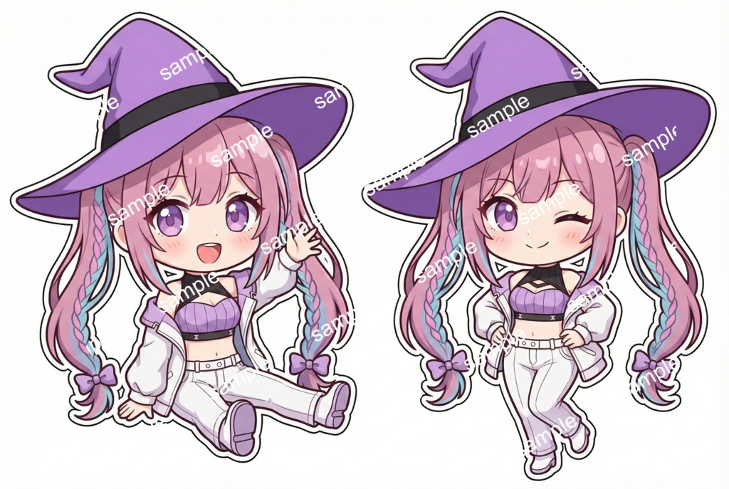 【限定1点】スポーティ魔女!クールなパンツスタイルの女の子【Vライバーデビューフルセット】