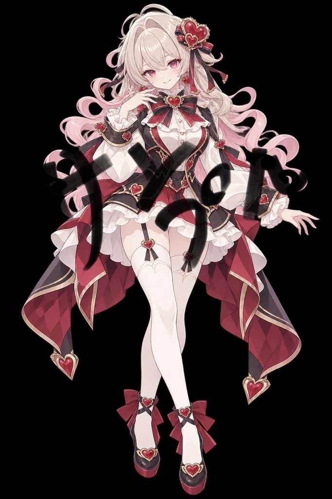 【限定1点】ハート♡クイーン※微差分あり【Vライバーデビュー】