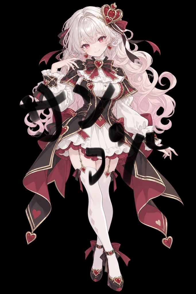 【限定1点】ハート♡クイーン※微差分あり【Vライバーデビュー】
