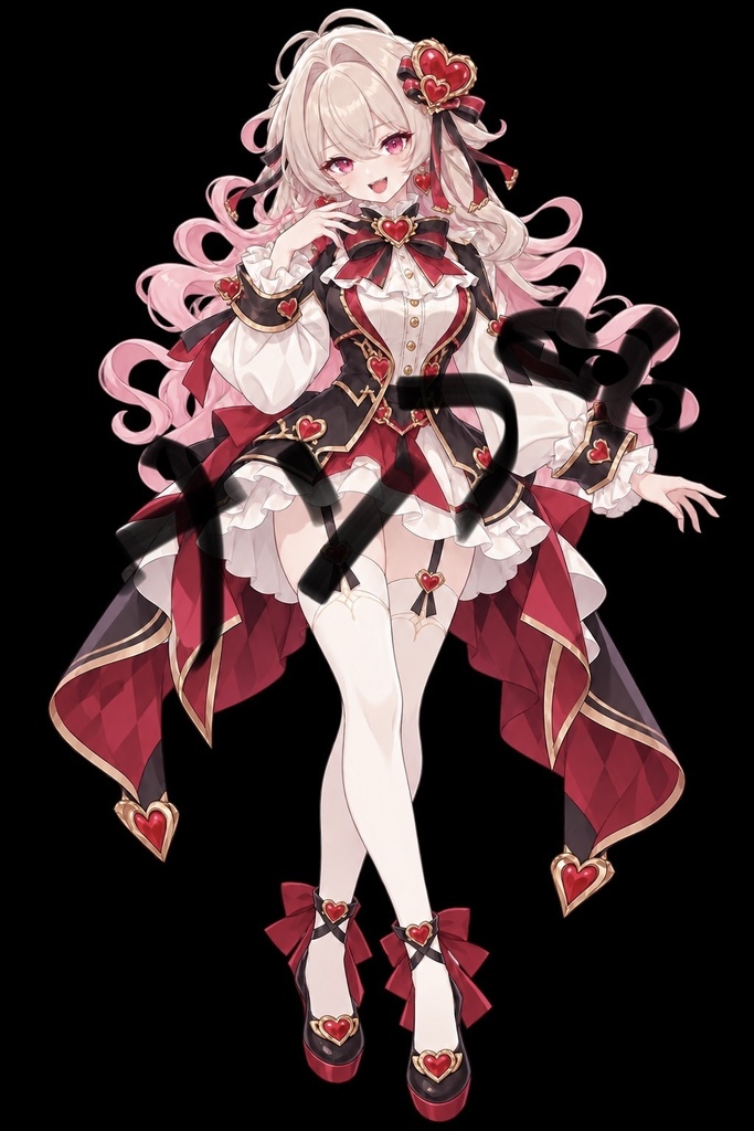 【限定1点】ハート♡クイーン※微差分あり【Vライバーデビュー】