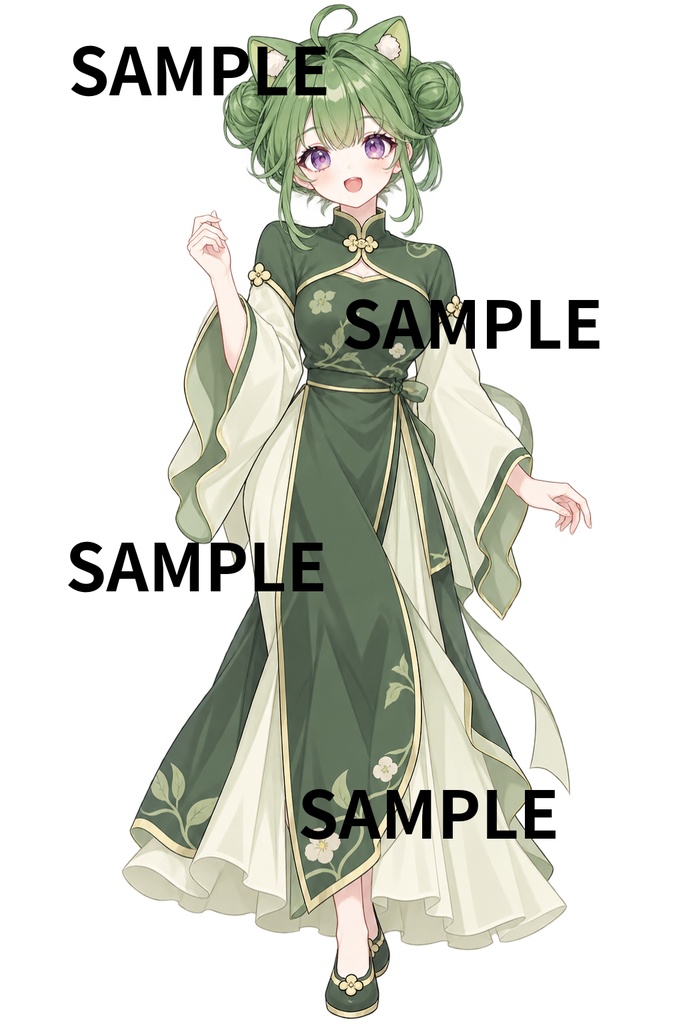 【限定1点】💚😸【Vライバーデビュー】