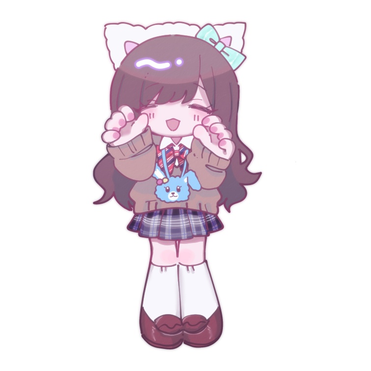 茉莉花アクリルキーホルダー
