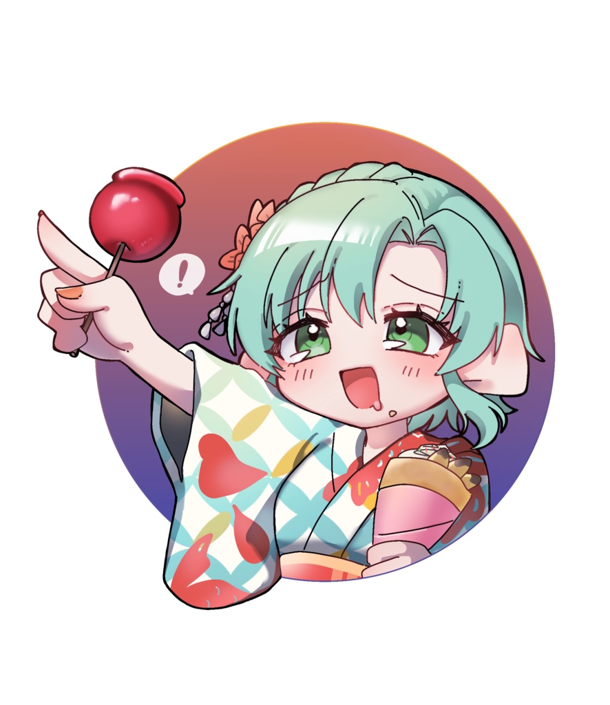 ダイカットシール(紙)