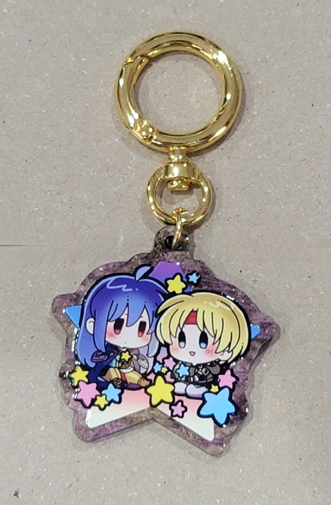 ディクロアクリルキーホルダー