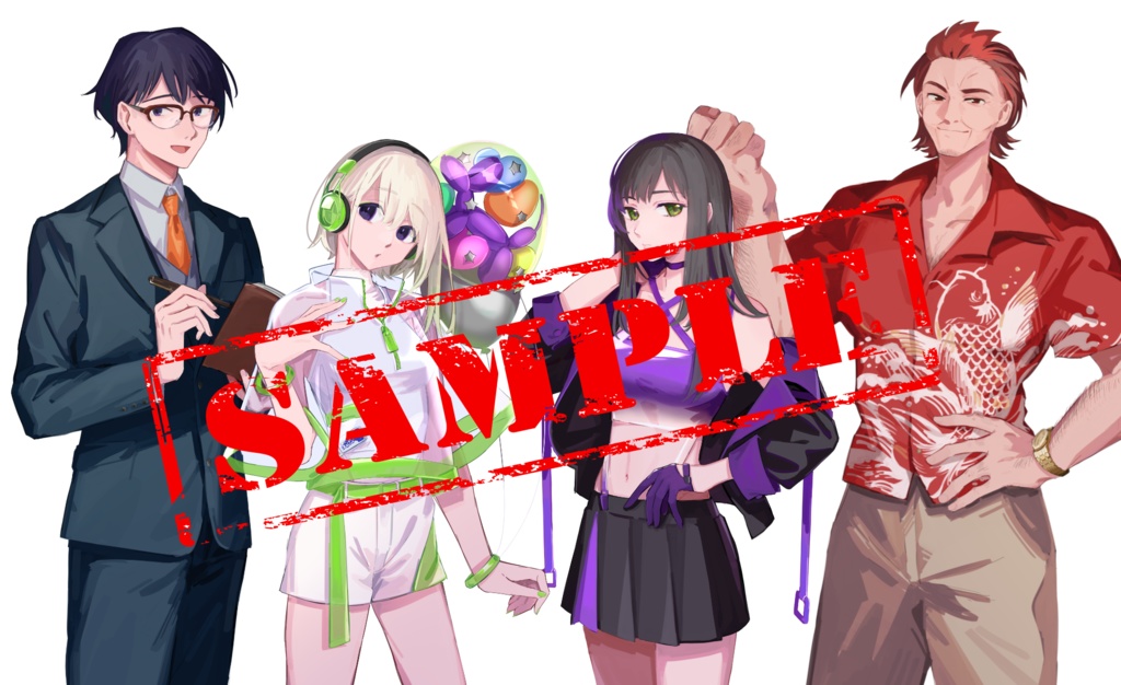 CoCシナリオ「偶像戦記 -IDOL WARS-」