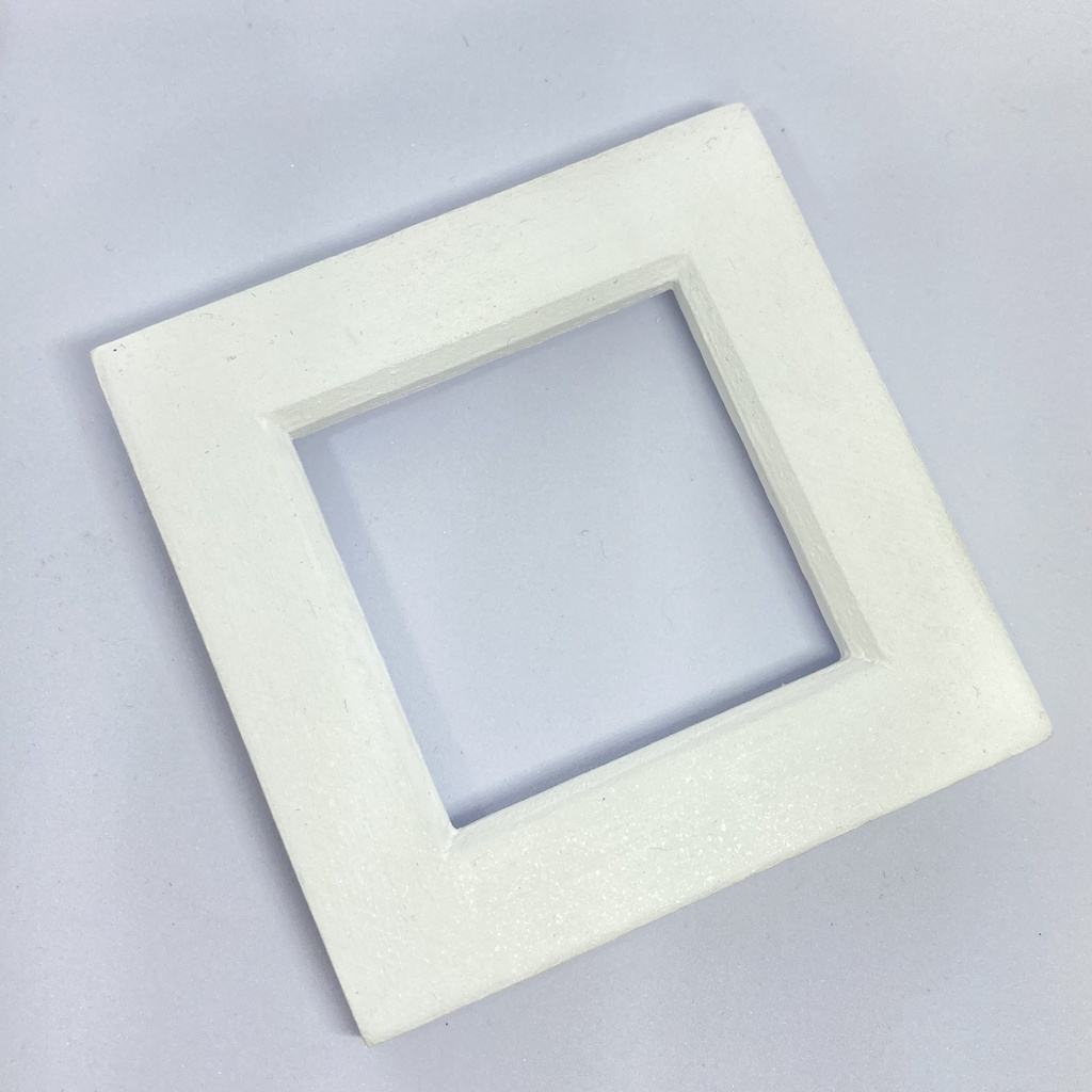 【リメイク】ミニ原画 フレーム 枠 額 額縁 吊り スタンド付 リメイク 白 展示 2点 セット まとめ