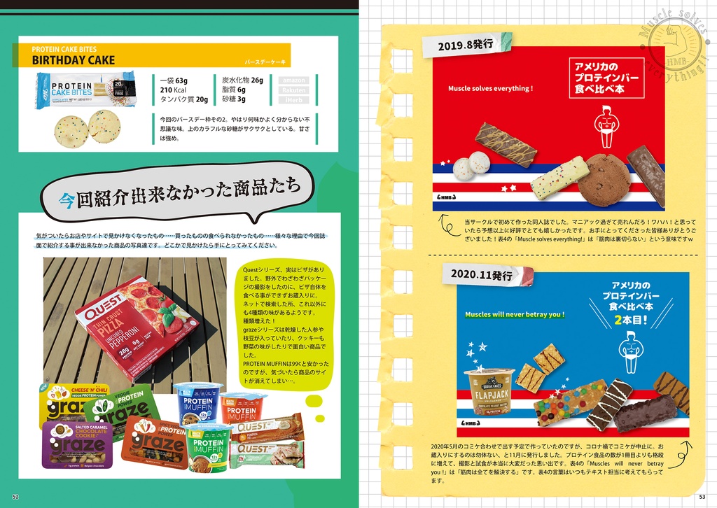 アメリカのプロテインバー食べ比べ本総集編