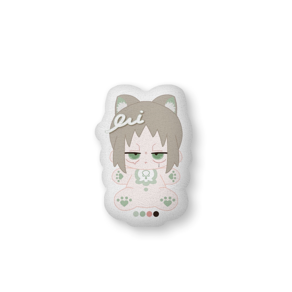 ぬいぐるみ風ふかふかクッション