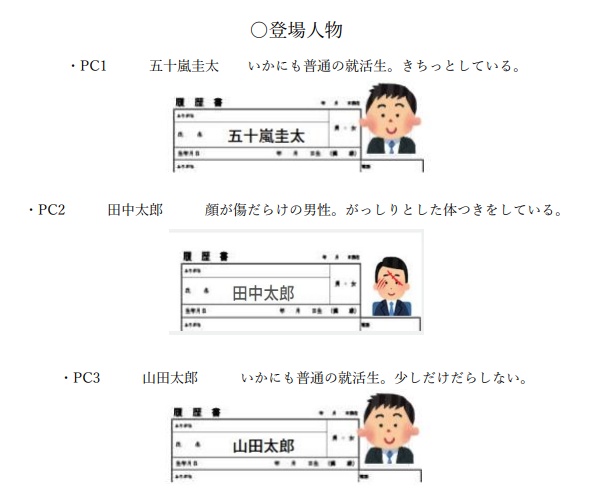 就活マダミス~風前の灯火~