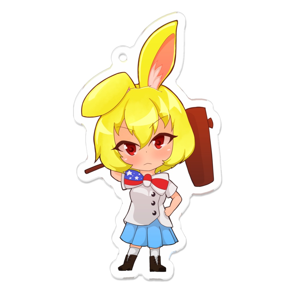 【オリジナル】ルナちゃんアクリルキーホルダー