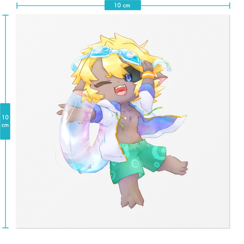 夏グレムリンーステッカー