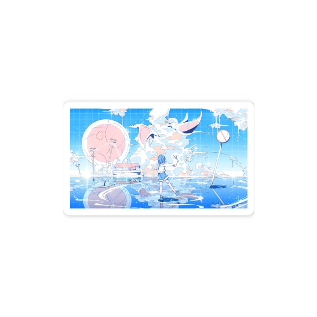 ステッカー『キャンバス』