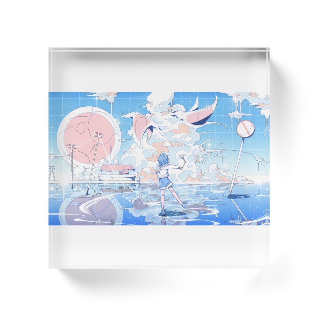 アクリルブロック『キャンバス』