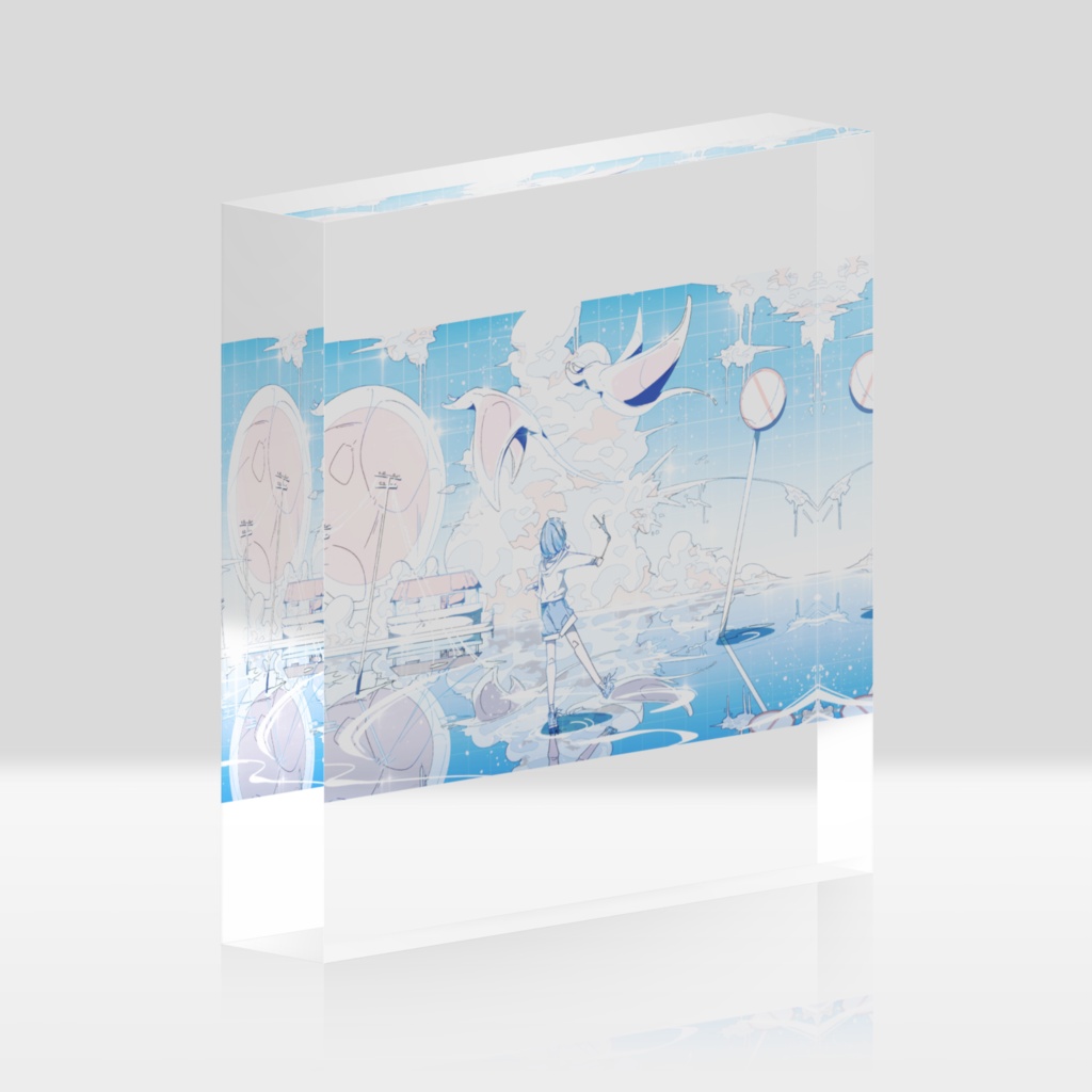 アクリルブロック『キャンバス』