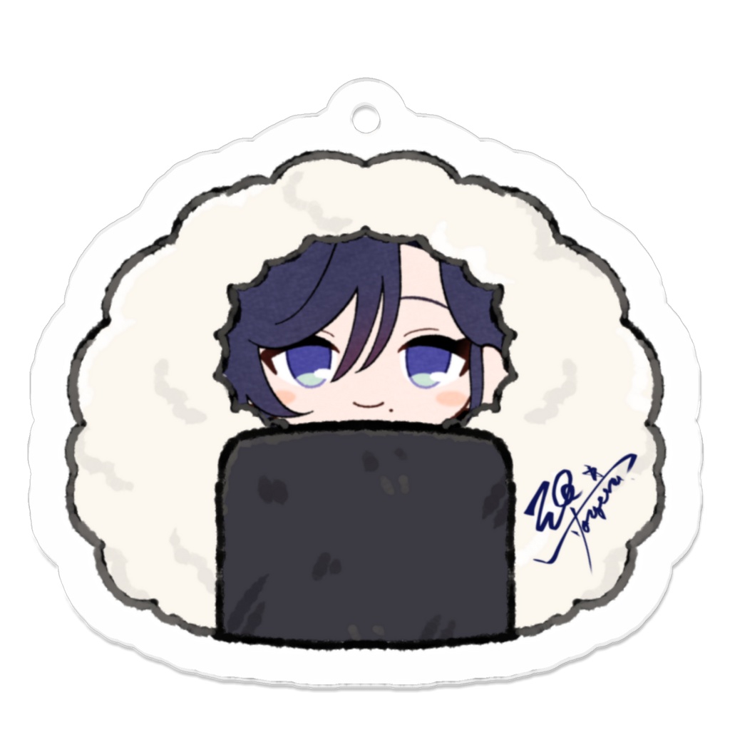 【New】おにぎりアクリルキーホルダー