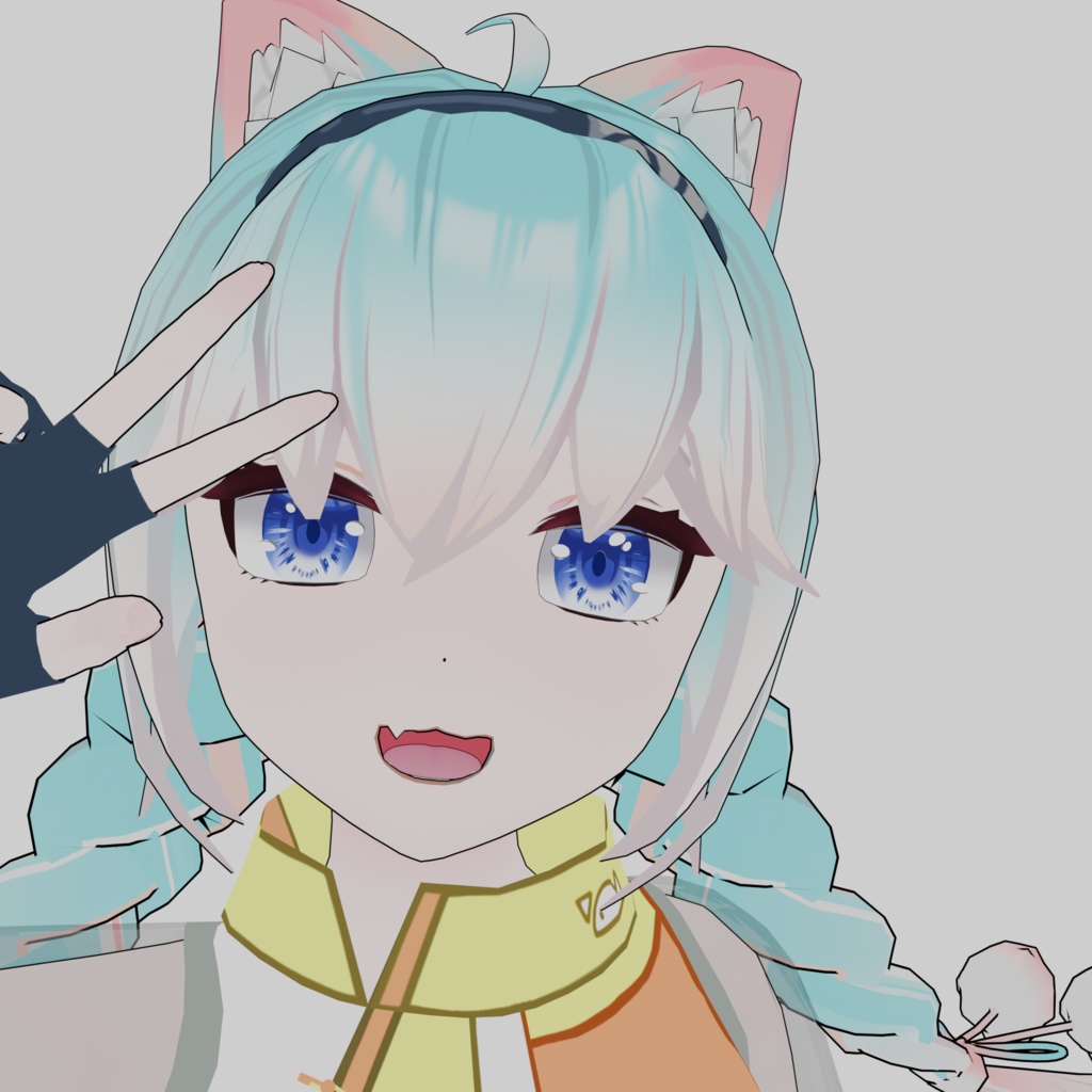 オリジナル3Dモデル「さやか」