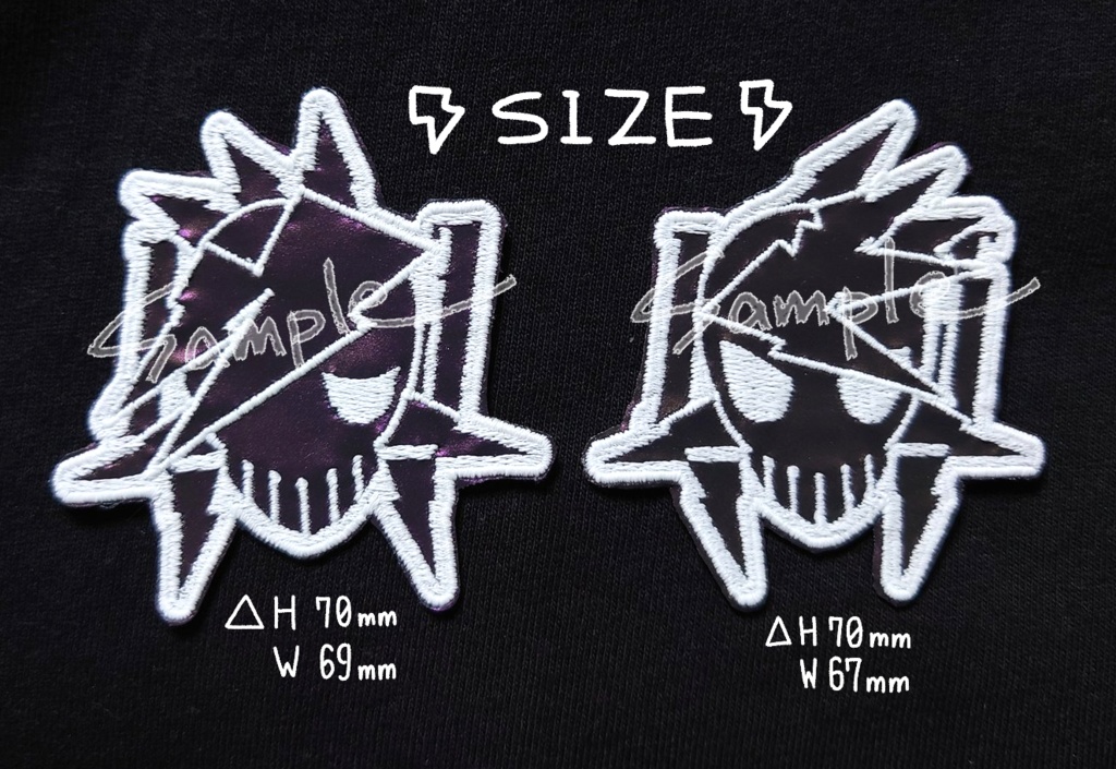 三池 刺繍ワッペン