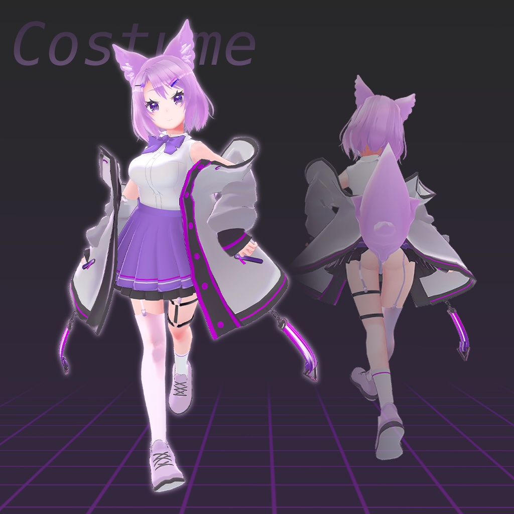 オリジナル3Dモデル「ビオラ」