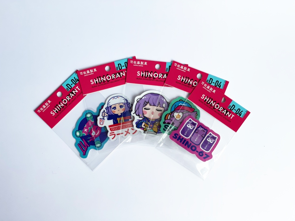 【SHINORANT VGGC3rd】 ポスカ+ステッカーセット