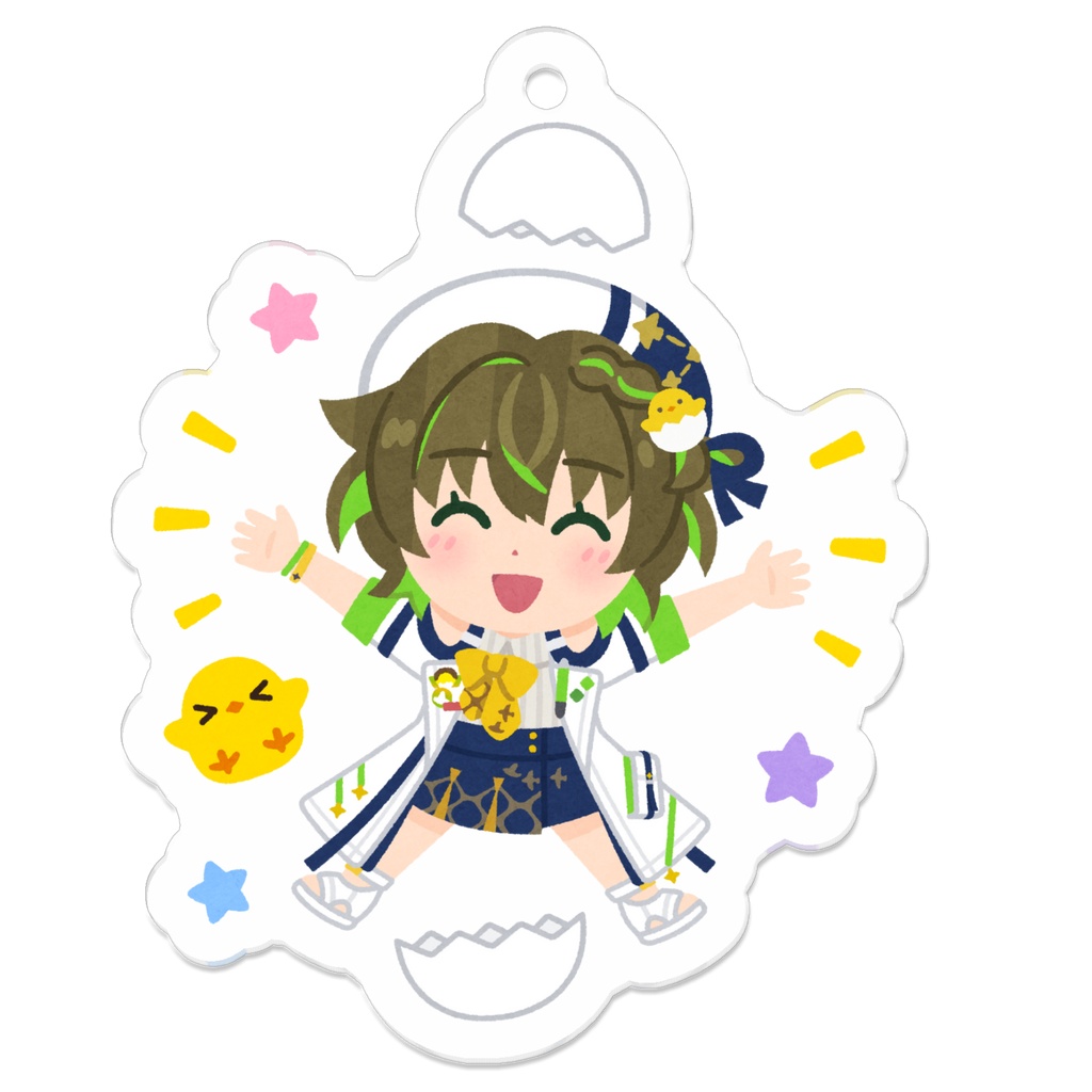 【いらすとや】アクリルキーホルダー(IRIAM描き下ろしイベントグッズ)