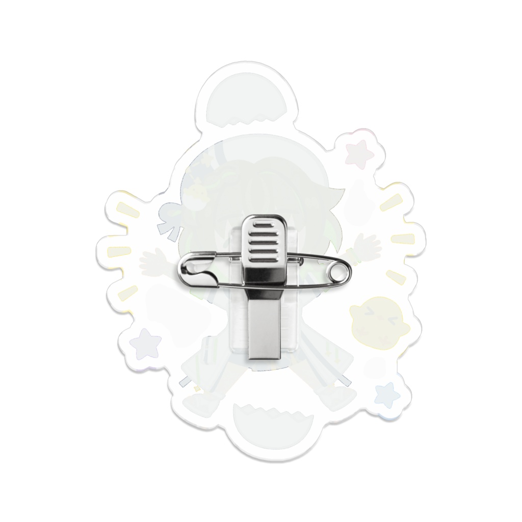 【いらすとや】アクリルバッジ(IRIAM描き下ろしイベントグッズ)