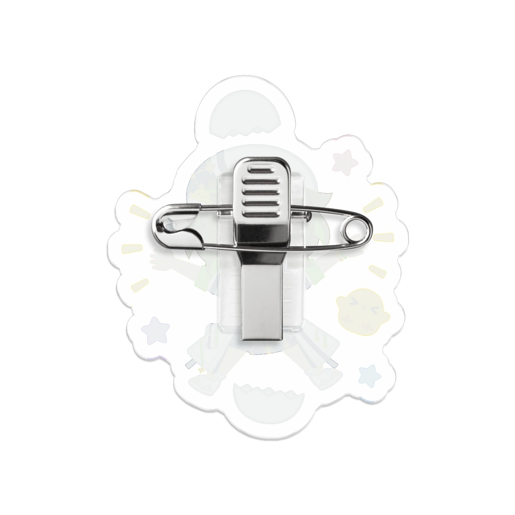 【いらすとや】アクリルバッジ(IRIAM描き下ろしイベントグッズ)