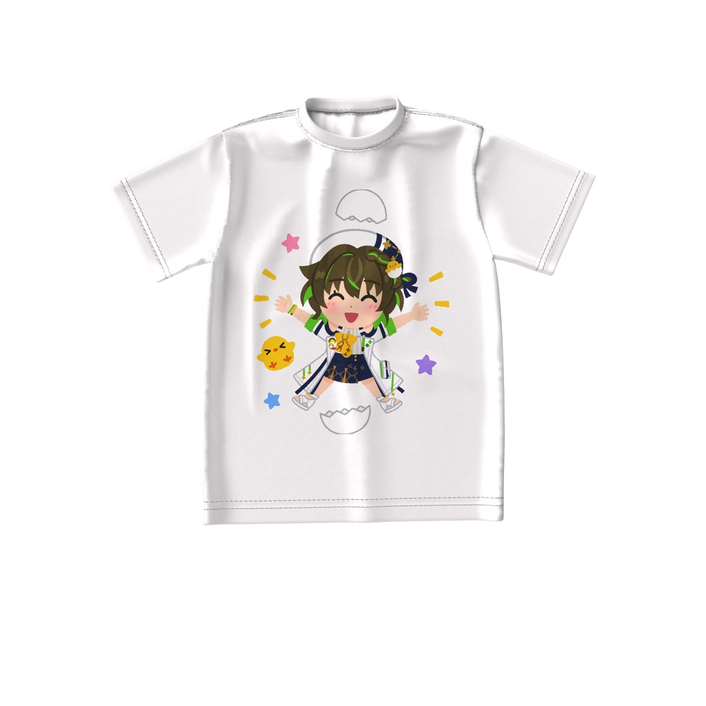 【いらすとや】ビッグシルエットTシャツ(IRIAM描き下ろしイベントグッズ)