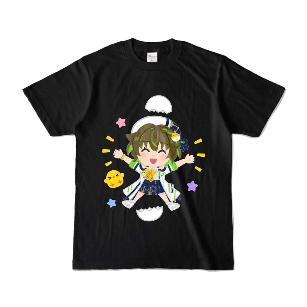 【いらすとや】黒Tシャツ(IRIAM描き下ろしイベントグッズ)